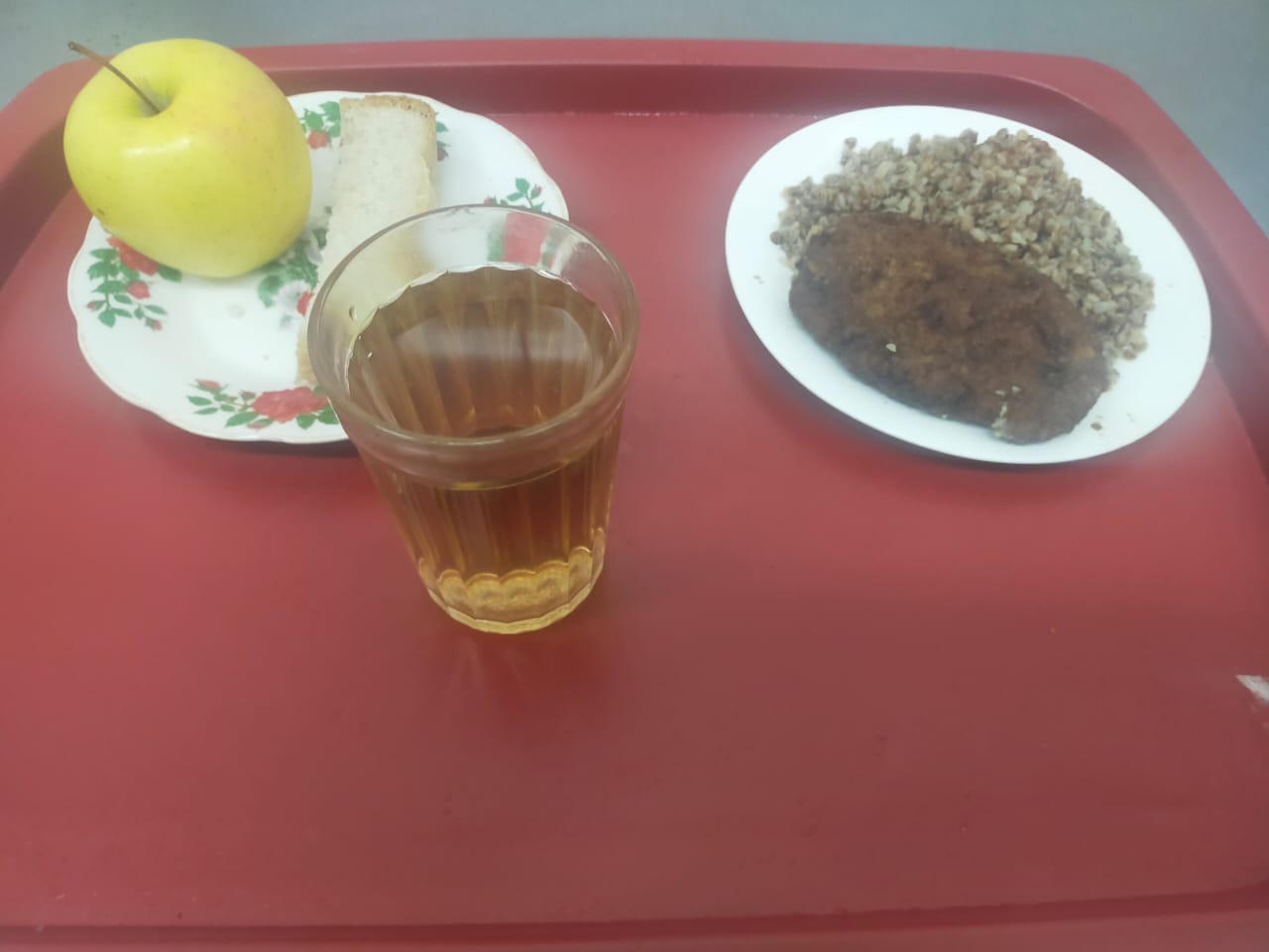 Меню вторник